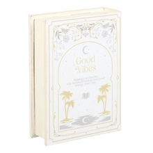 White Book Shaped Storage Box