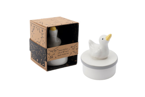 Send With Love Duck Trinket Pot