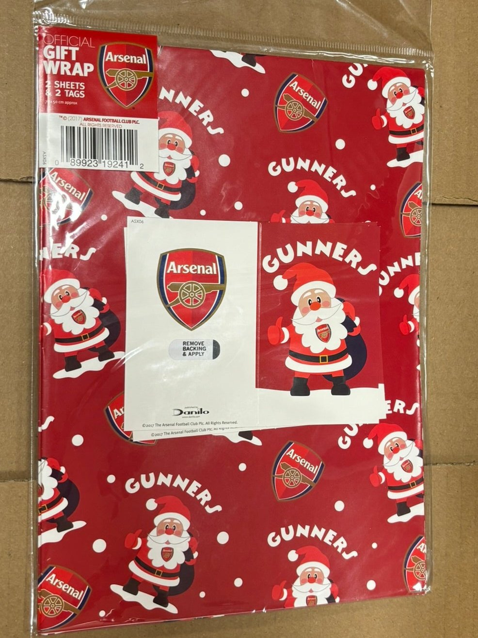 Arsenal Gift wrap