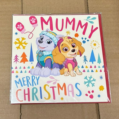 Paw Patrol - Mummy Christmas Card