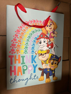 Paw patrol - Happy thoughts gift bag