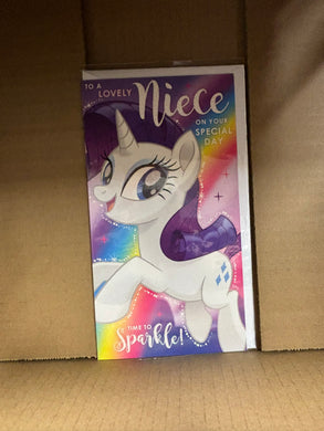 My little pony - Birthday card Niece