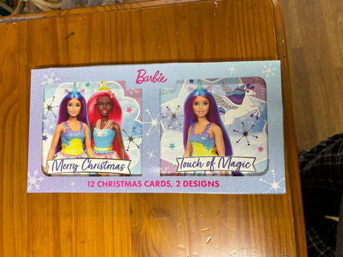 Barbie Christmas cards