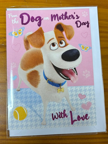 From the Dog Mothers day card