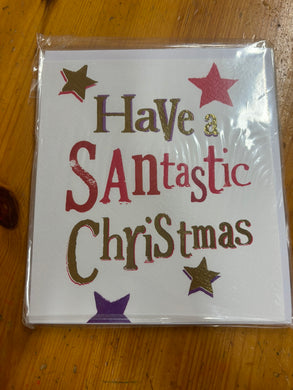 Christmas card - Santastic