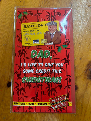 Only fools and horses- Dad Christmas card