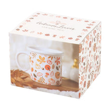 Autumn Leaves and Pumpkins Mug