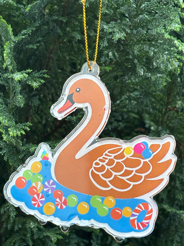 Swan Cookie ornament